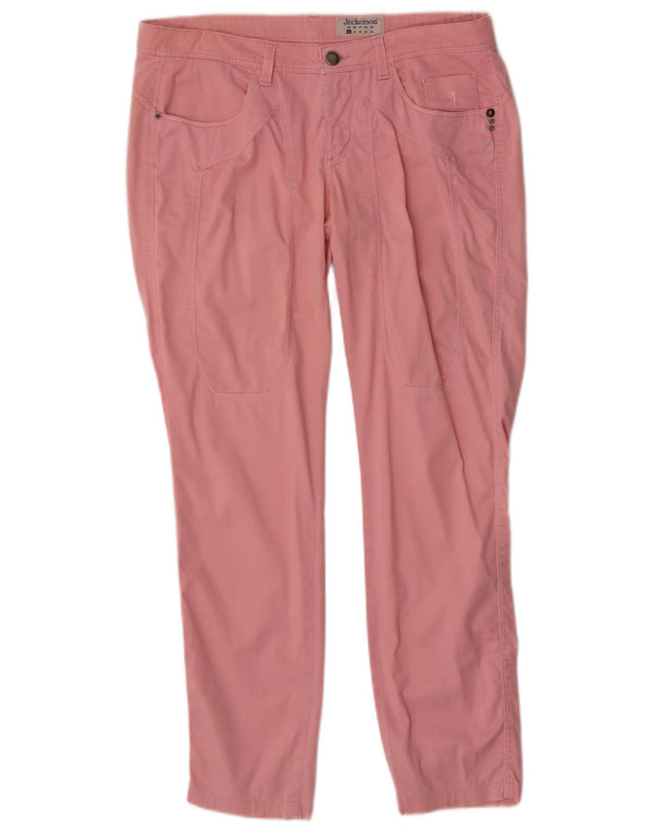 JECKERSON Pantalon décontracté slim femme W30 L29 Coton rose