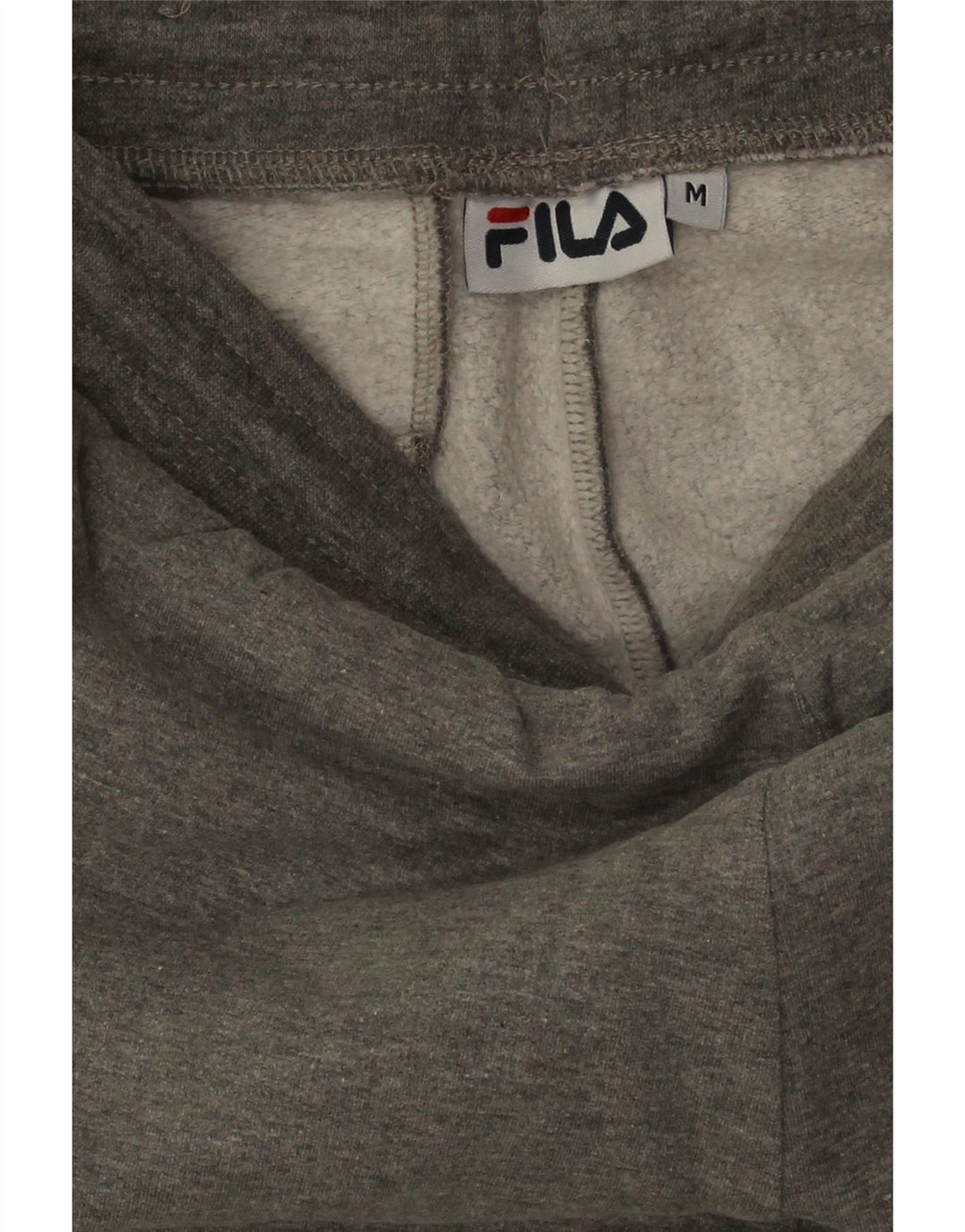 Fila Pantalon de Survêtement Graphique Joggers Homme Gris Moyen Coton