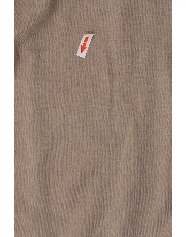 Zara Robe Maxi Femme UK 14 Coton Gris Moyen