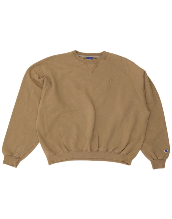 Champion Sweat-Shirt Homme XL Marron Coton