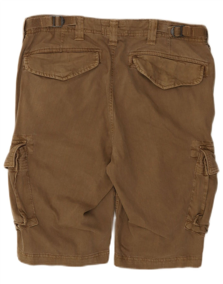 Superdry Short Cargo W32 Homme Kaki Moyen Coton