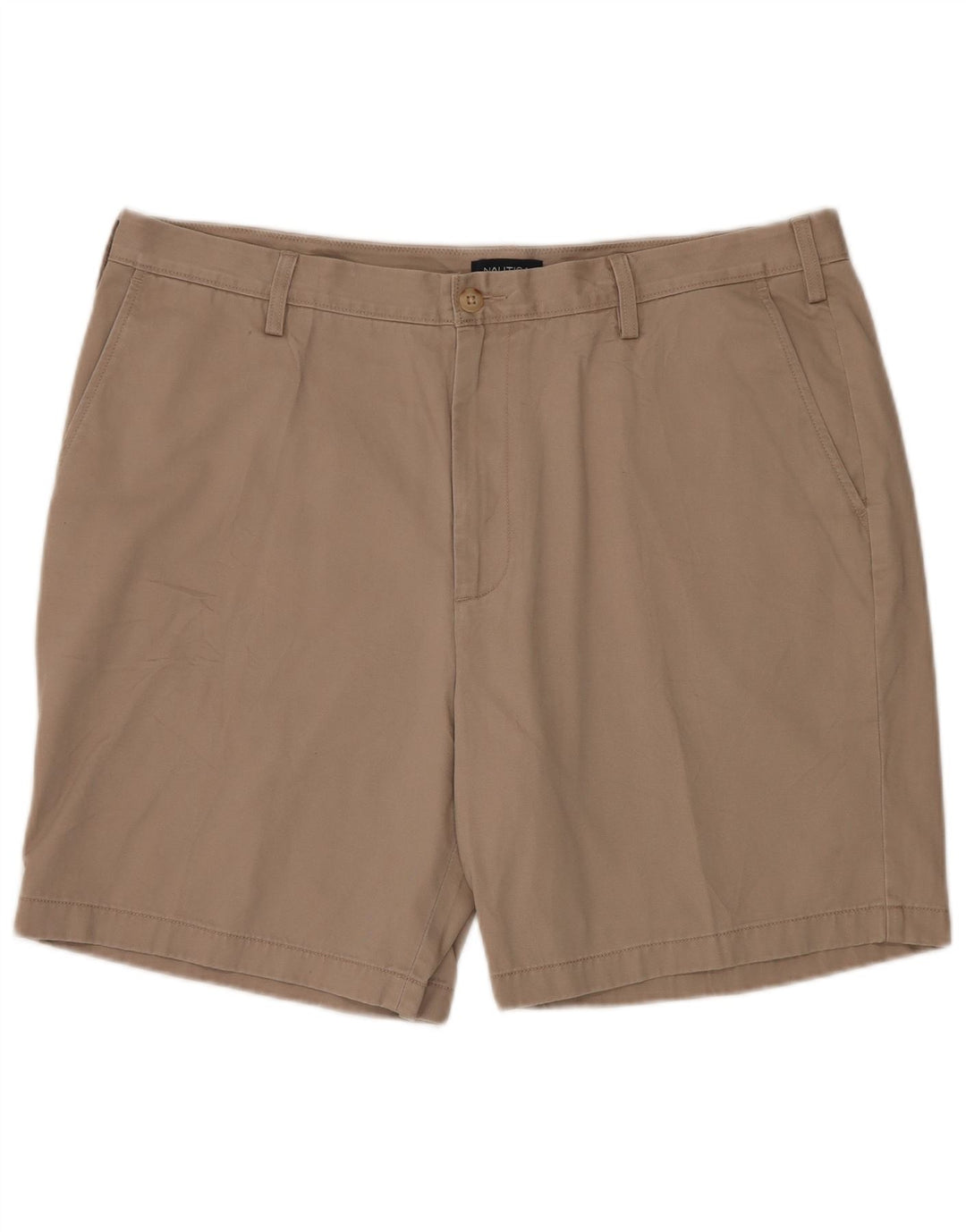 NAUTICA Short Chino Homme W40 XL Coton Beige