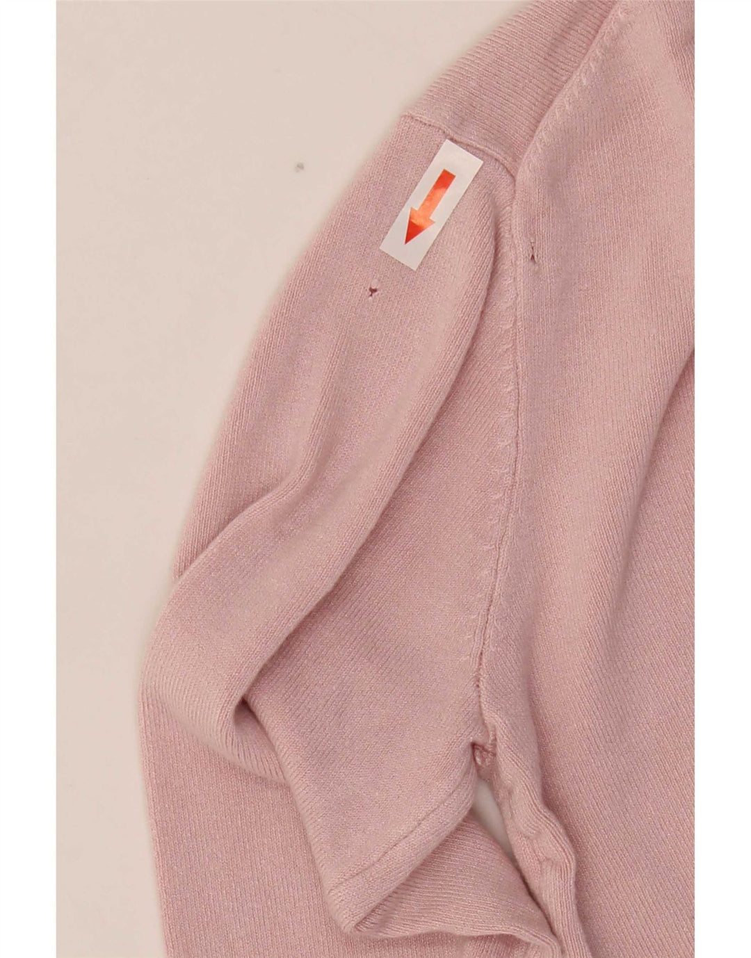 Zara Pull col roulé pour femme UK 10 Petite Viscose Rose