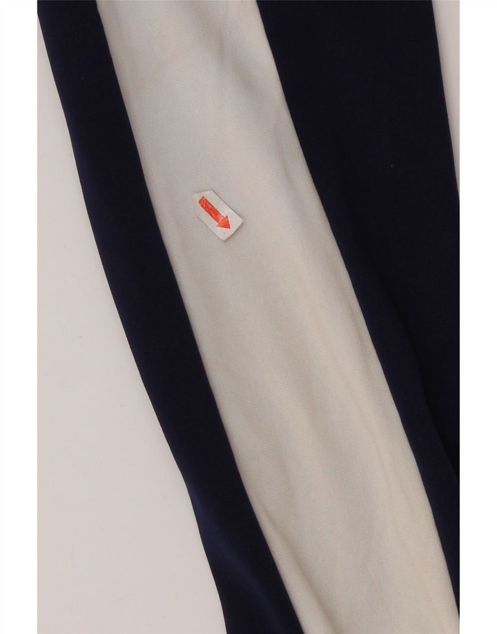 Puma Veste de survêtement pour homme Taille S Bleu marine Colorblock Polyester