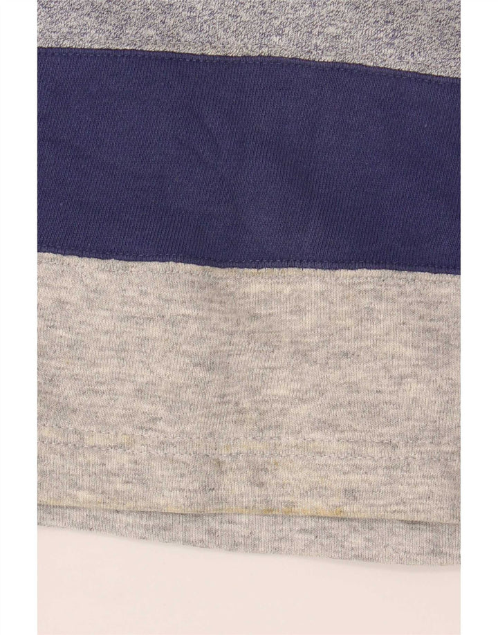 Gymnasium Sweat-shirt graphique pour homme Bleu Large Colorblock