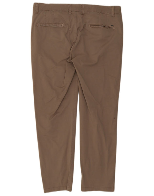 Liu Jo Pantalon Chino Droit Homme IT 54 2XL W42 L28 Coton Beige
