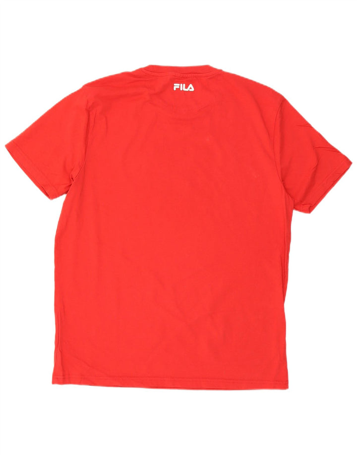 Fila T-Shirt Graphique Homme XL Rouge