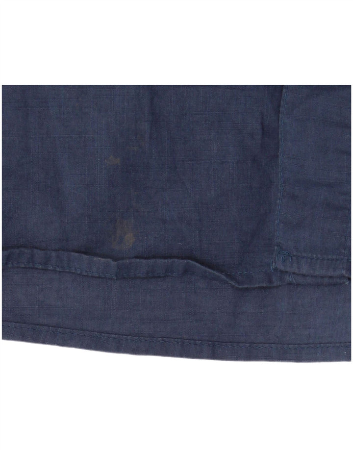 Mountain Warehouse Chemise à manches courtes pour homme en coton bleu marine Taille L