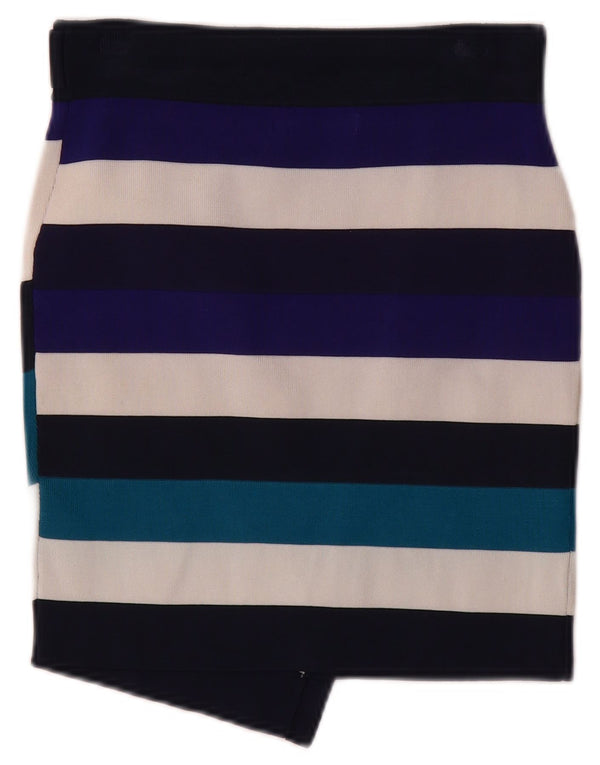 Karen Millen Jupe portefeuille femme taille 1 2XS W26 Viscose multicolore
