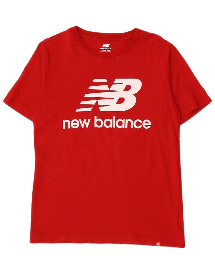 New Balance T-Shirt Graphique Homme Rouge Moyen