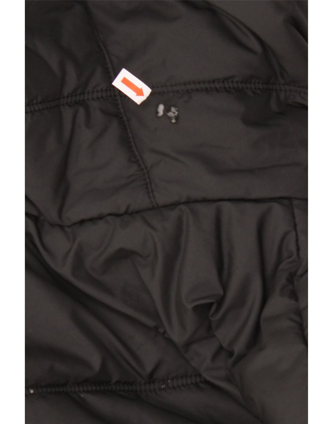 JACK WOLFSKIN Veste matelassée à capuche pour homme UK 40 Medium Noir Polyester