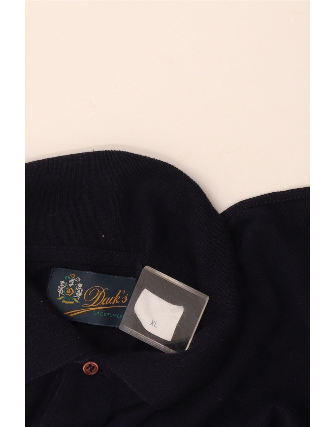 Dack's Polo Homme XL Bleu Marine Coton