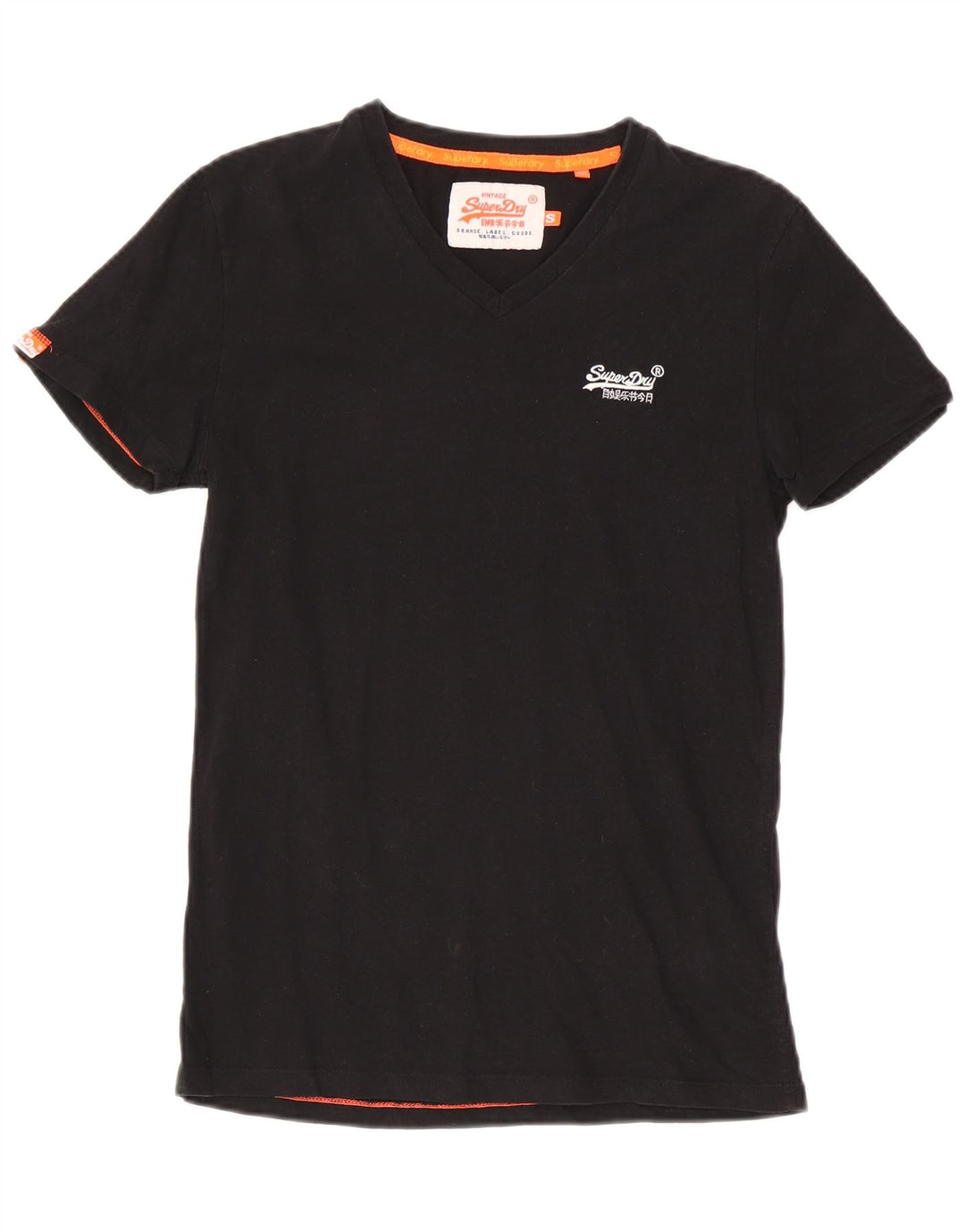 Superdry T-Shirt Homme Noir Petit Coton
