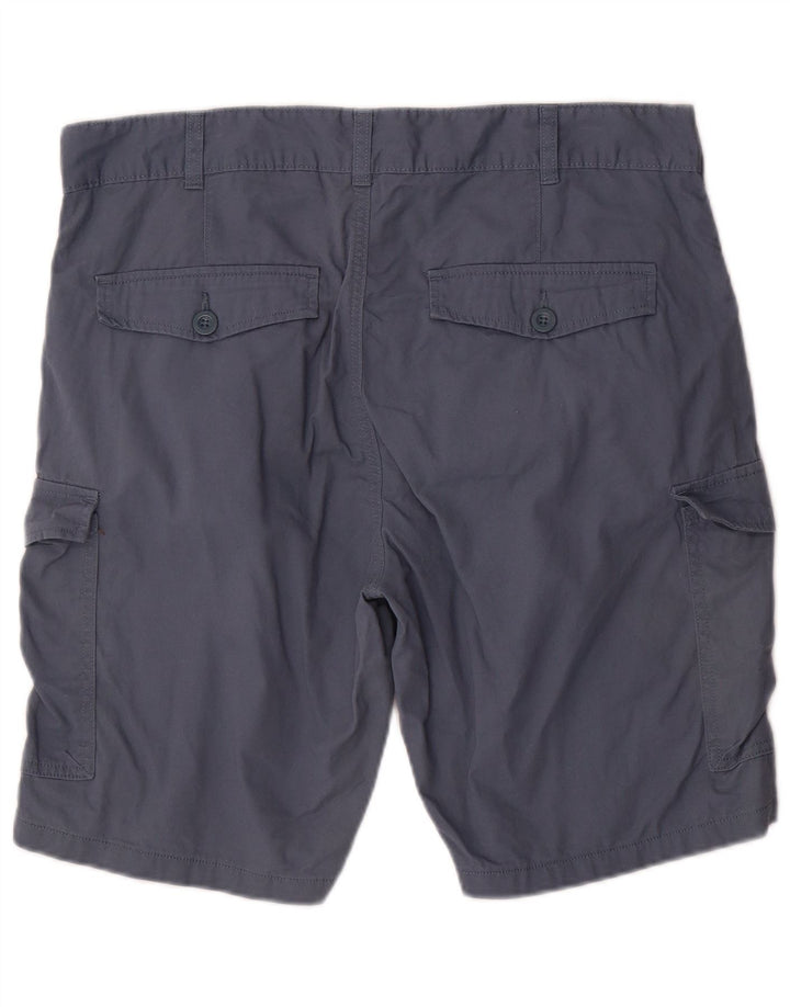 Mountain Warehouse Short cargo pour homme W36 en coton bleu Taille L