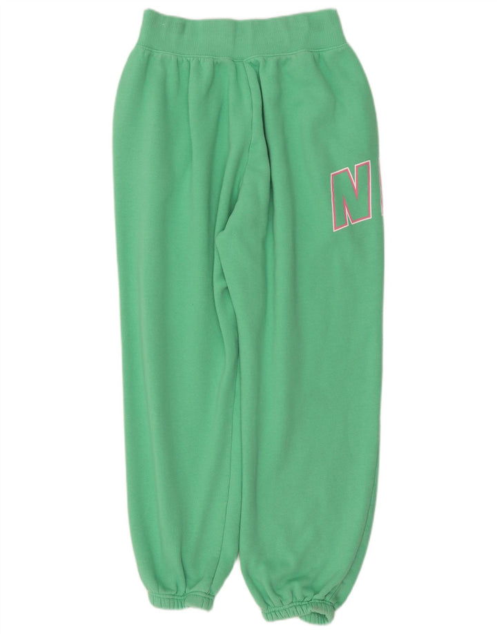 Survêtement complet surdimensionné graphique Nike pour femme UK 14 coton vert moyen