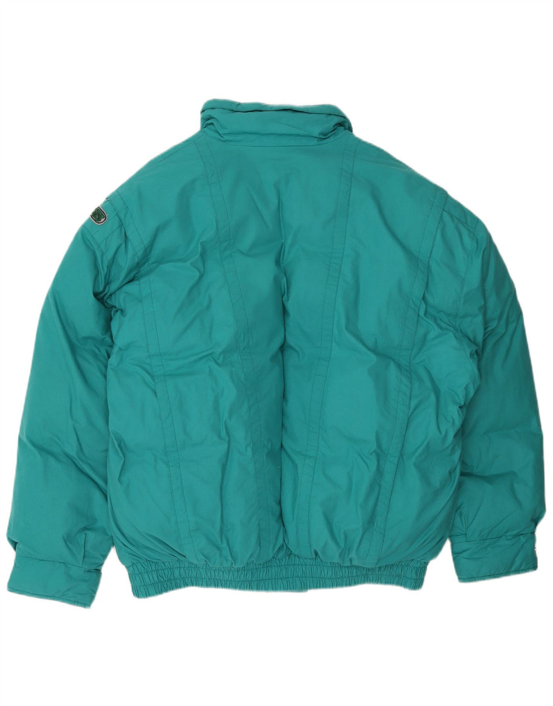 veste rembourrée homme vintage UK 40 Grand coton turquoise