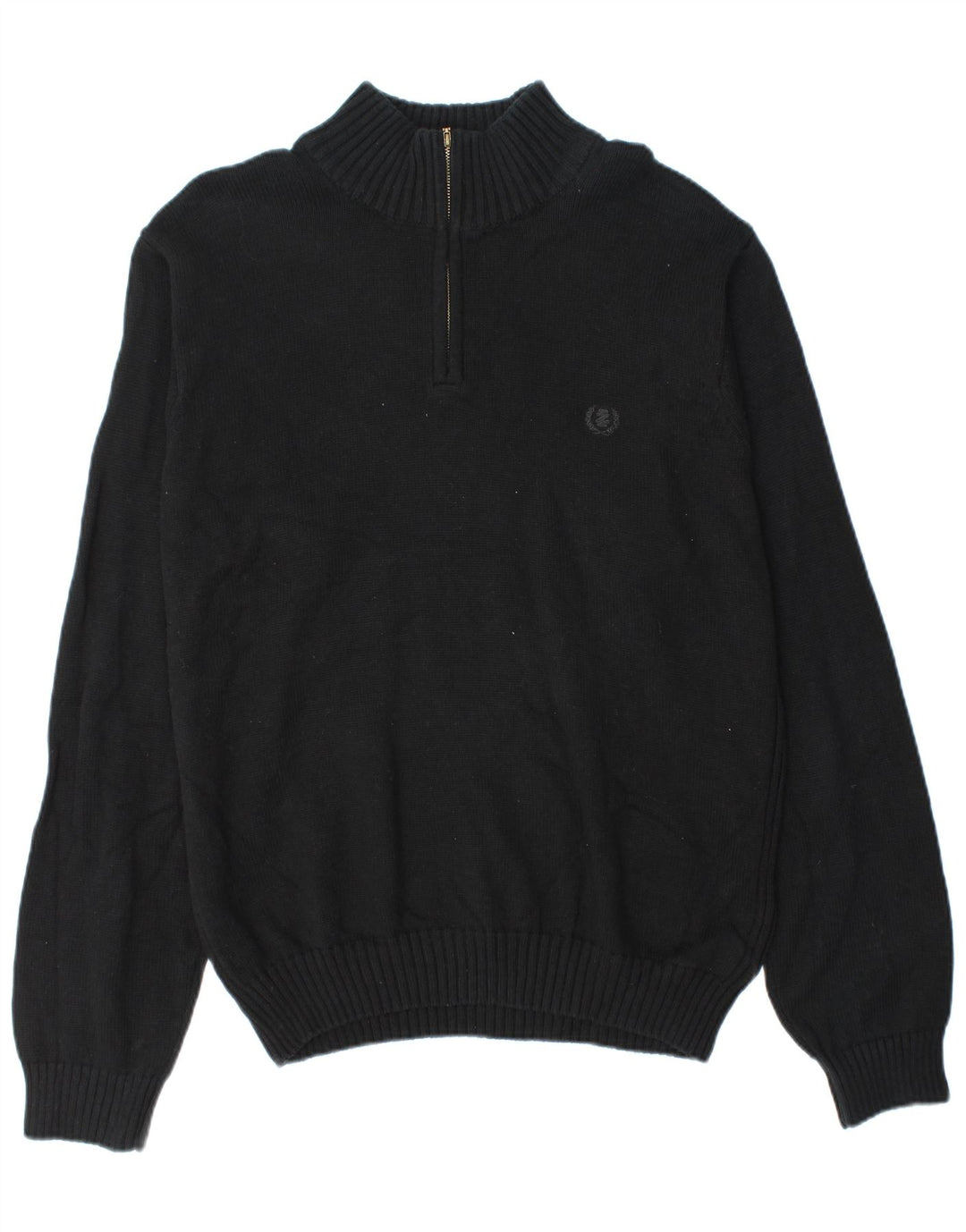 Izod Pull col zippé homme XL coton noir