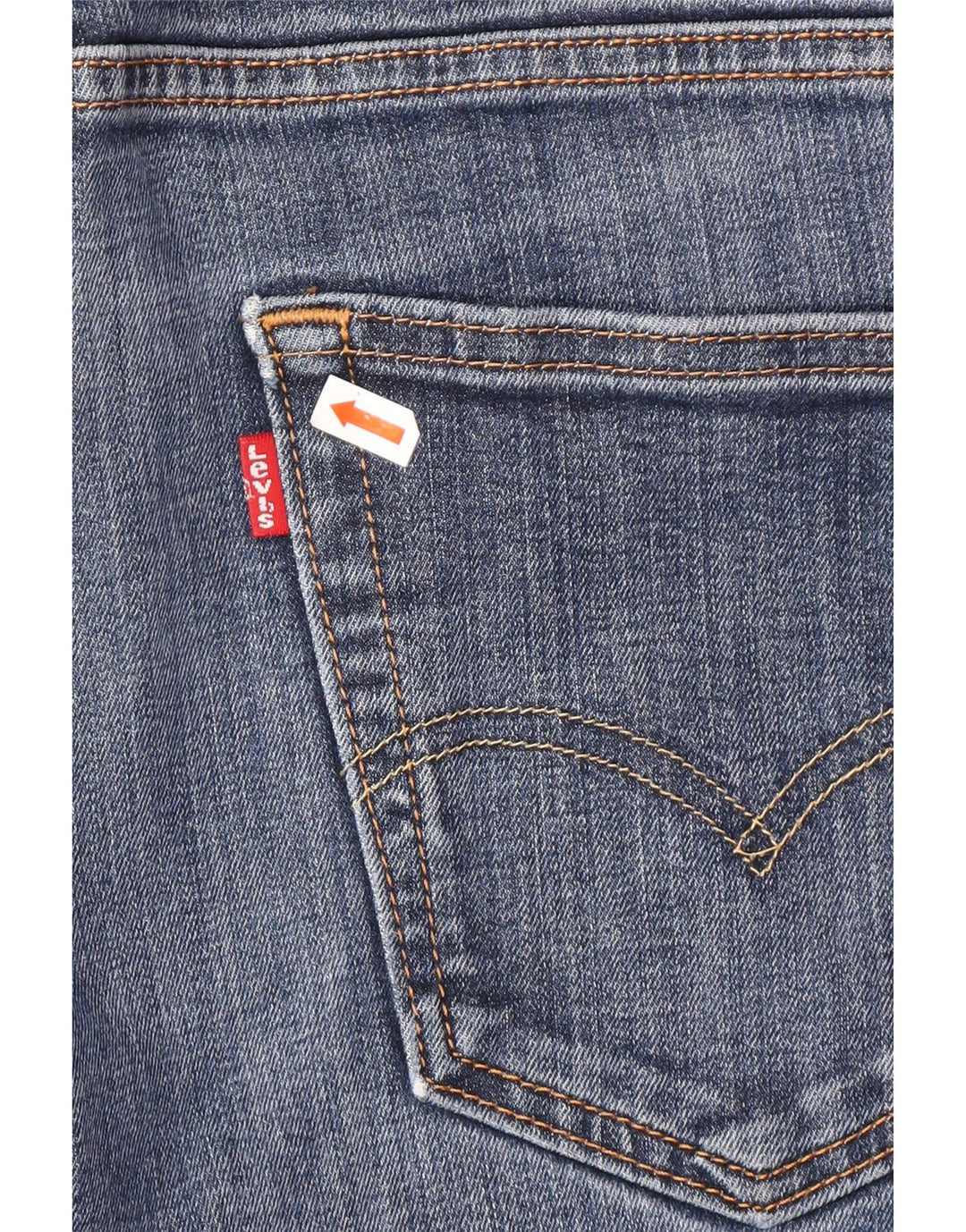 LEVI'S Short en Jean 502 W33 Homme Bleu Moyen Coton
