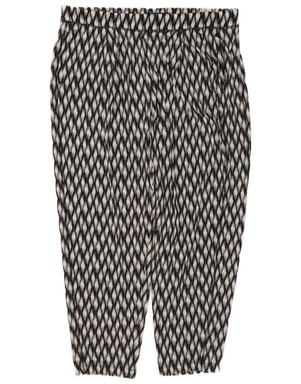 Marks & Spencer Pantalon décontracté taille haute pour femme UK 20 2XL W40 L27 Noir