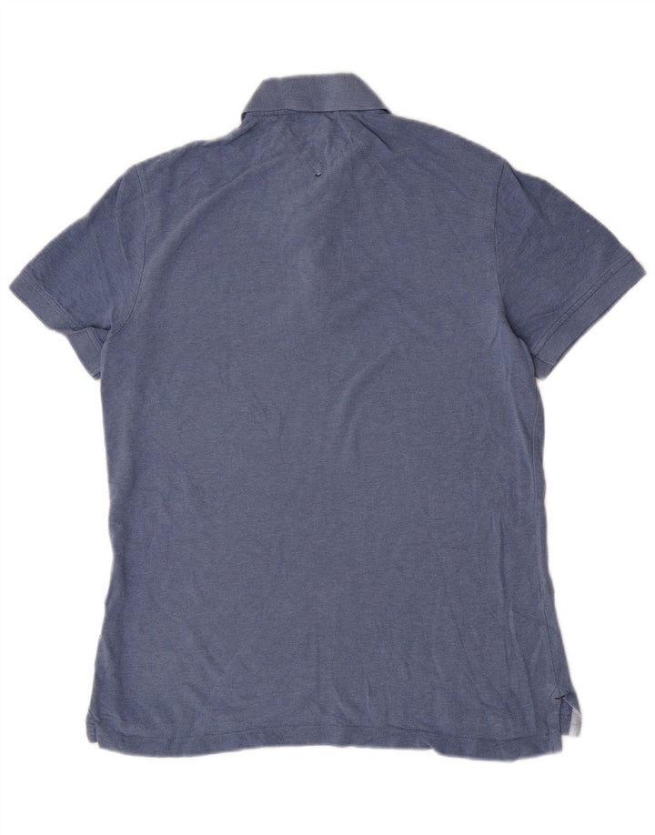 Tommy Hilfiger Polo Custom Fit Homme Bleu Moyen Coton