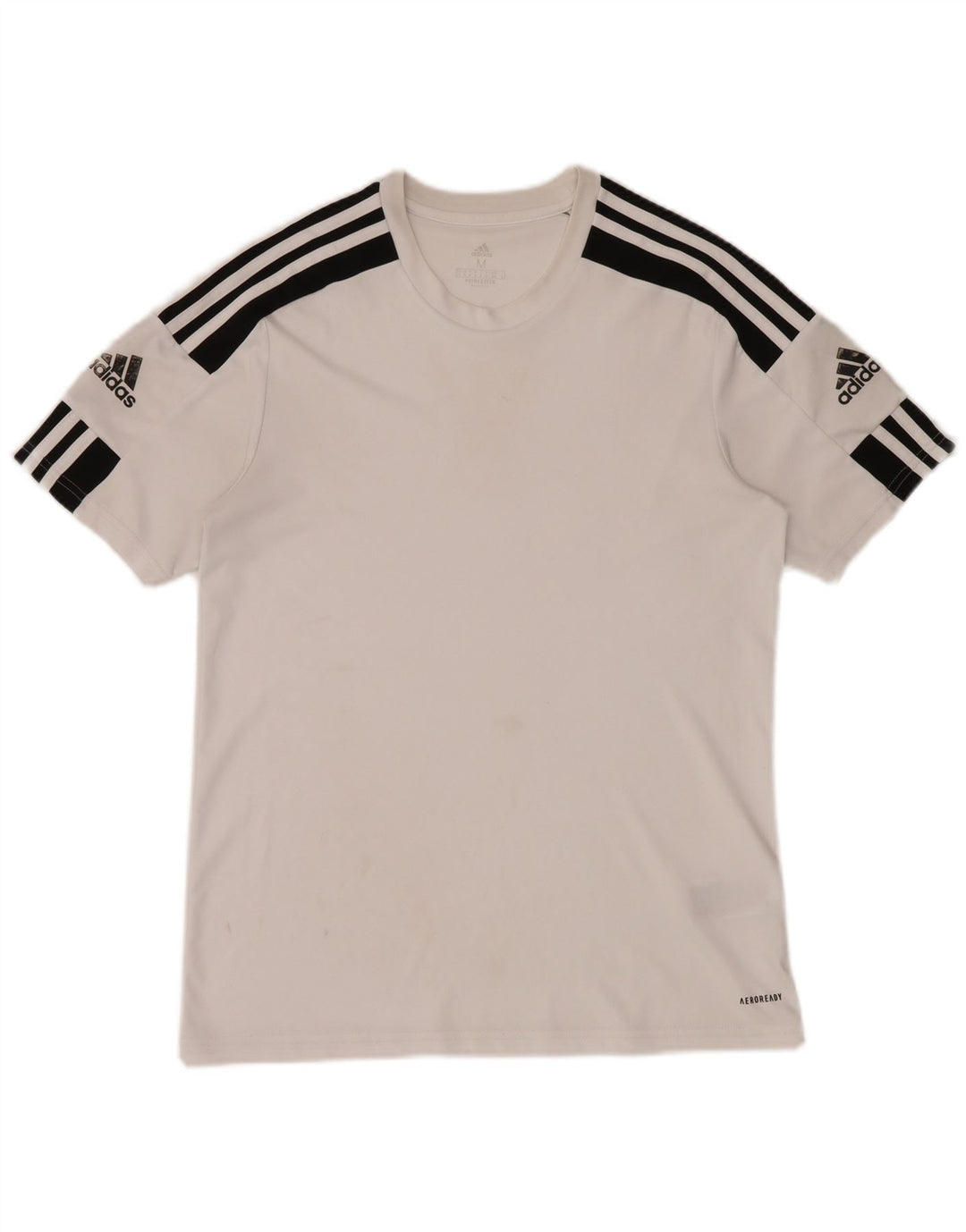 Adidas Hommes Aeroready T-Shirt Haut Moyen Blanc Colorblock Polyester