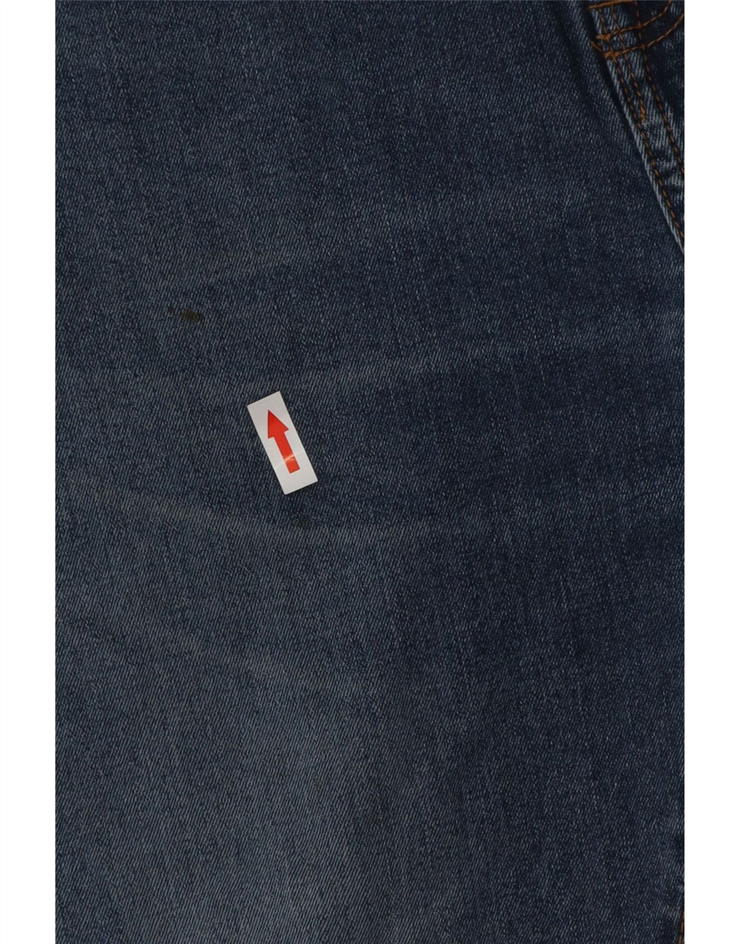 Zara Jeans Regular Droit Homme W34 L29 Bleu Coton