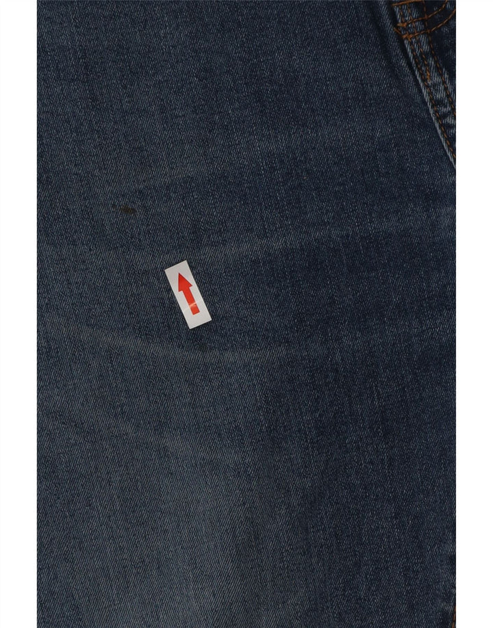 Zara Jeans Regular Droit Homme W34 L29 Bleu Coton
