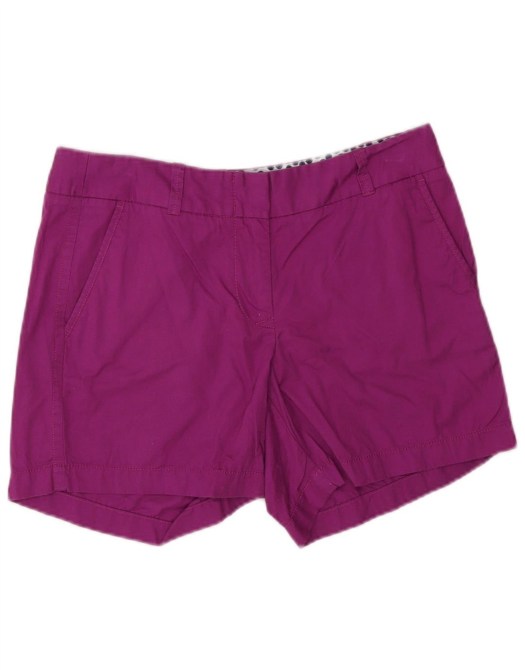 J. CREW Short Chino Femme US 4 Small W30 Coton Violet