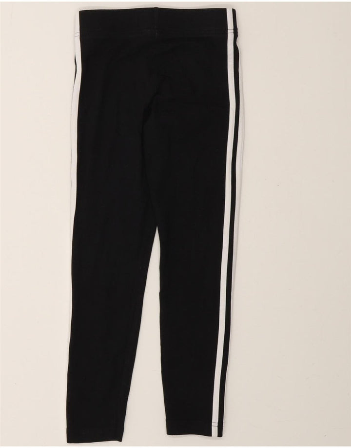 ADIDAS Leggings Fille 9-10 ans Noir Coton