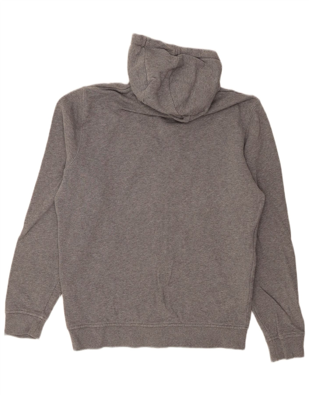 Lyle & Scott Pull à Capuche Zippé Homme Gris Moyen Moucheté Coton