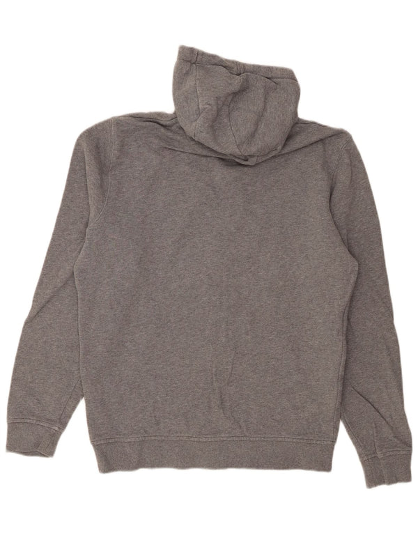Lyle & Scott Pull à Capuche Zippé Homme Gris Moyen Moucheté Coton