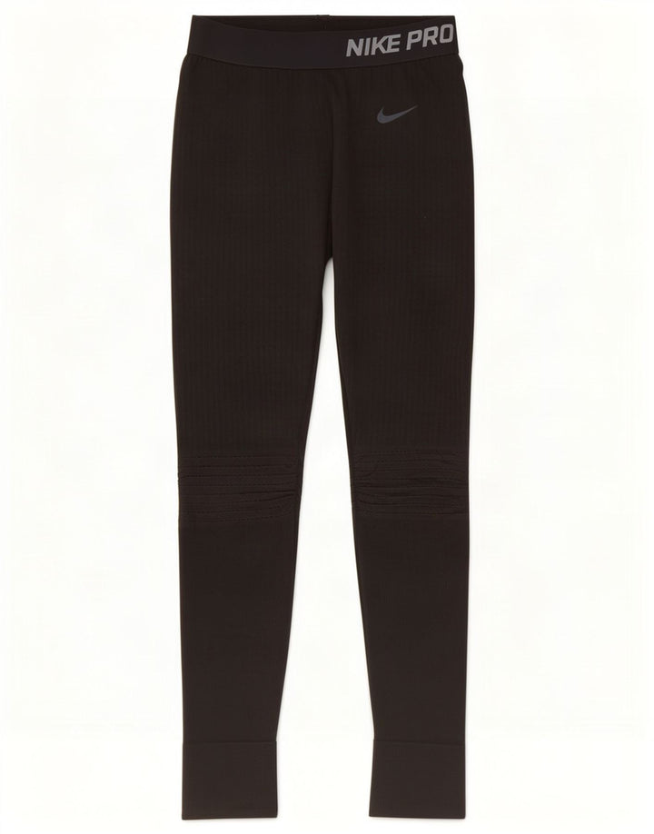 Nike Legging graphique pour femme UK 10 Petit Noir Polyester