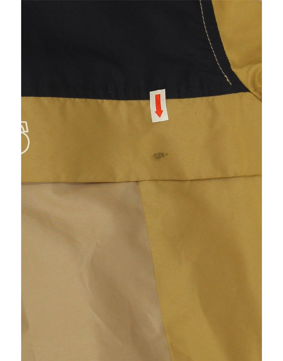 Jack & Jones Veste coupe-vent graphique pour homme UK 36 Small Beige Colourblock