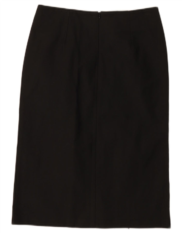 Stavros Jupe droite femme IT 44 Medium W28 Noir Polyester