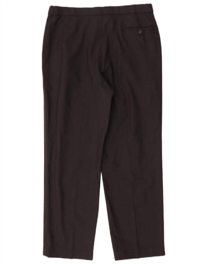 Marks & Spencer Pantalon de costume pour homme W36 L31 Laine noire