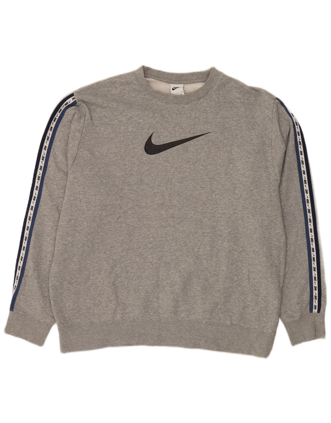 NIKE Sweat-shirt graphique pour homme XL Gris Coton