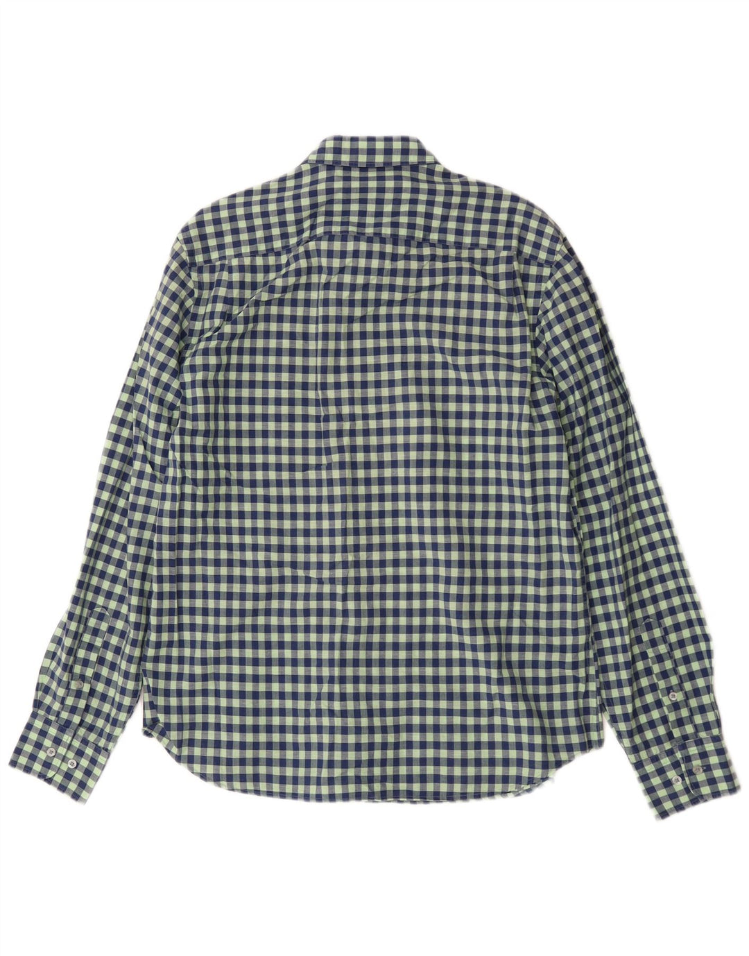 Massimo Dutti Chemise Homme Grand Vichy Vert