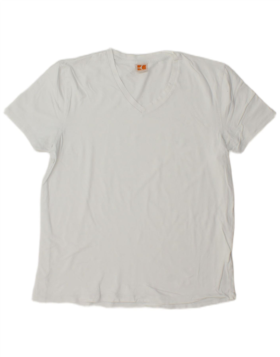 Hugo Boss Homme T-Shirt Top XL Blanc Coton