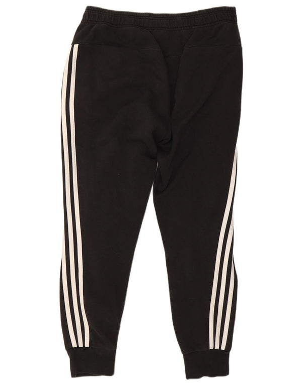 Adidas Pantalon de survêtement pour femme Joggers UK 12/14 Coton noir moyen