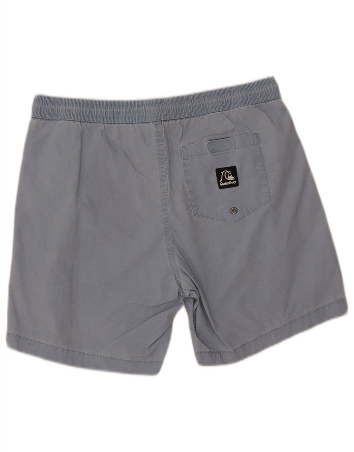 Quiksilver Short de Sport Regular Fit Regular Fit Homme Coton Bleu Moyen