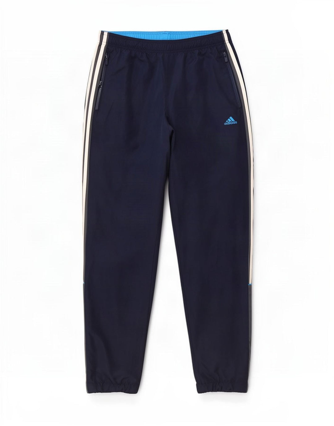 Adidas Pantalon de survêtement Climalite pour homme Bleu marine Taille S