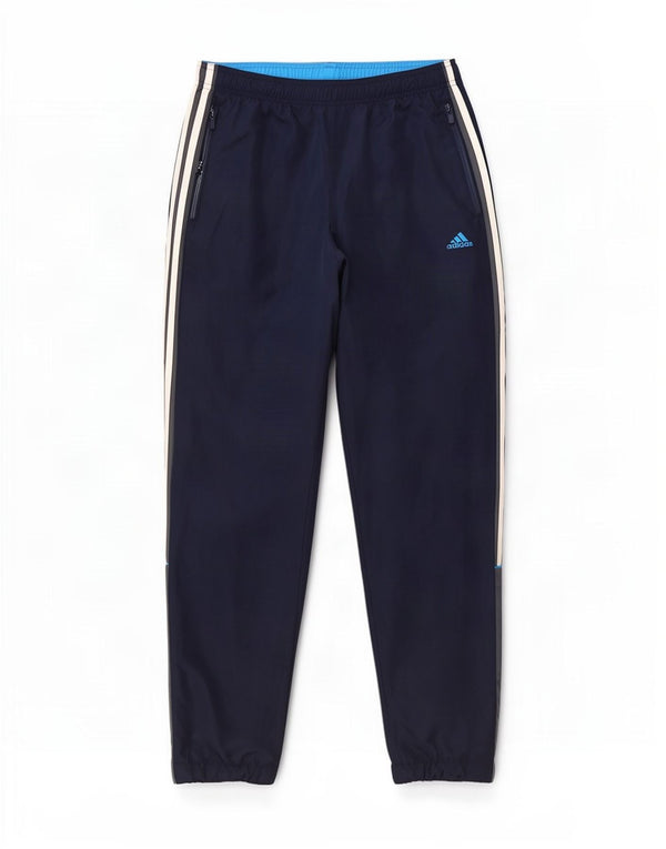 Adidas Pantalon de survêtement Climalite pour homme Bleu marine Taille S