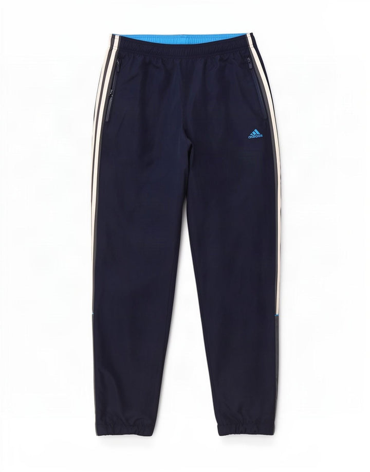 Adidas Pantalon de survêtement Climalite pour homme Bleu marine Taille S