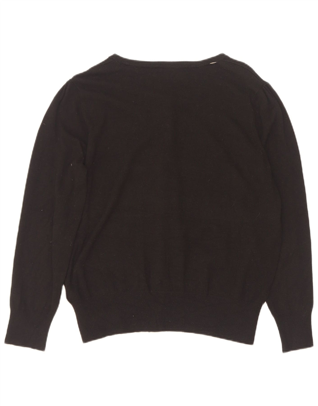 Marks & Spencer Pull Cardigan Femme UK 16 Large Viscose Noir