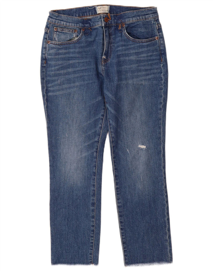 J. Crew Jean Boyfriend vieilli pour femme W28 L26 Bleu