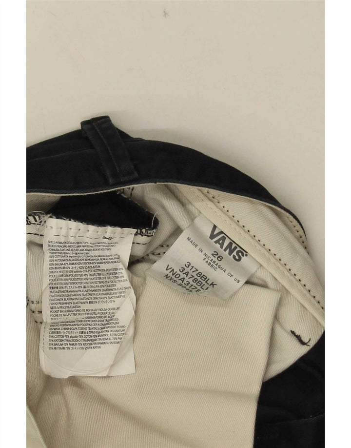 Vans Short Chino Homme W26 XS Noir Coton