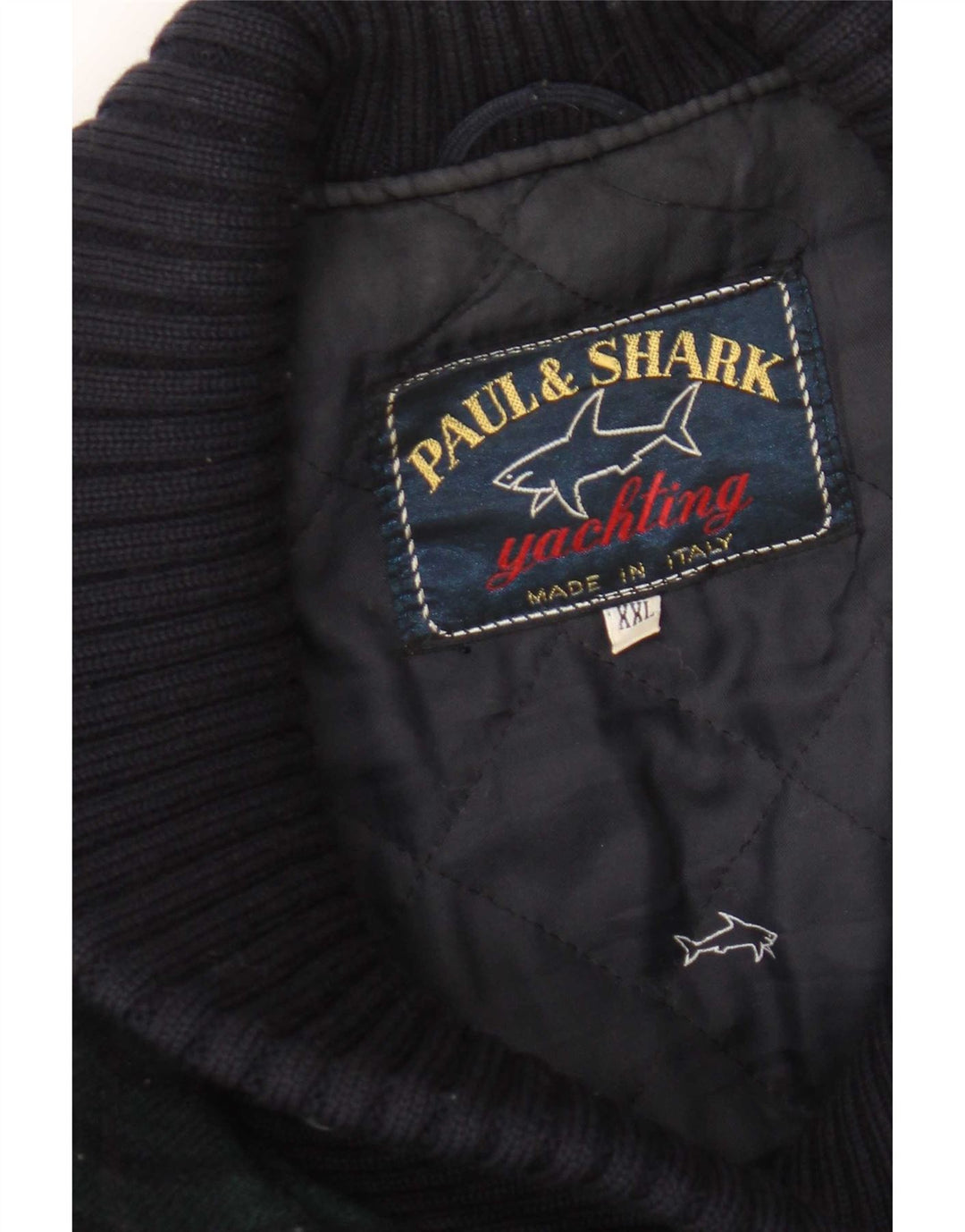 Paul & Shark Manteau pour femme UK 20 2XL Bleu marine à carreaux