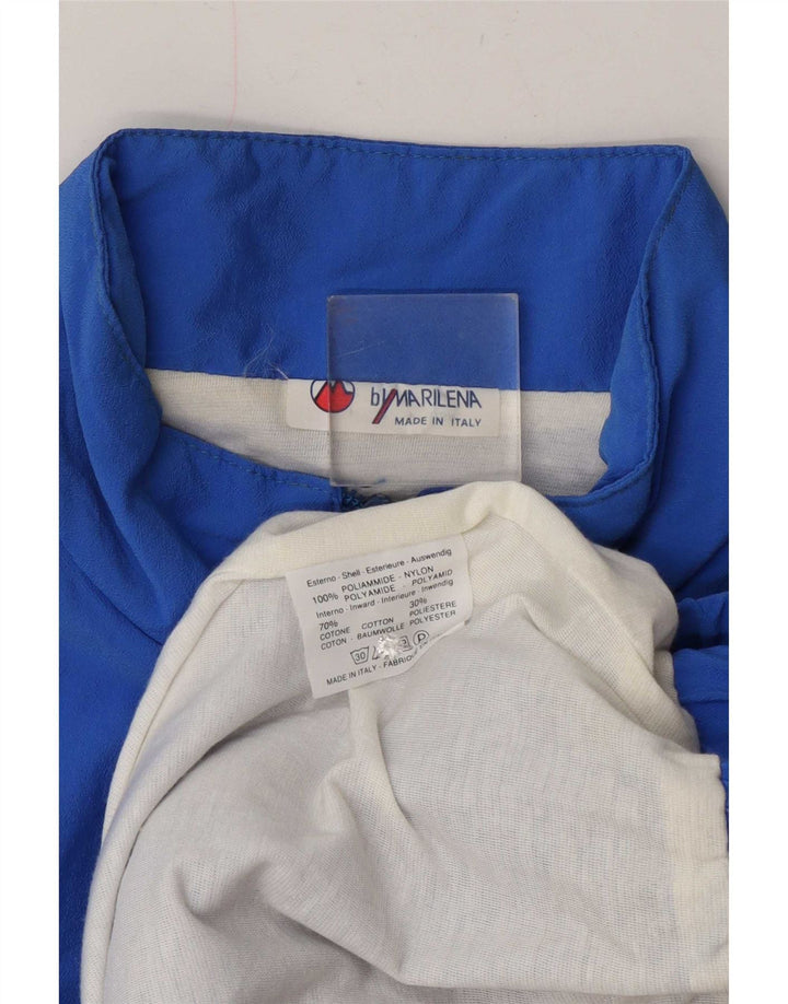MARILENA Veste de Survêtement Homme IT 52 Large Bleu Polyamide