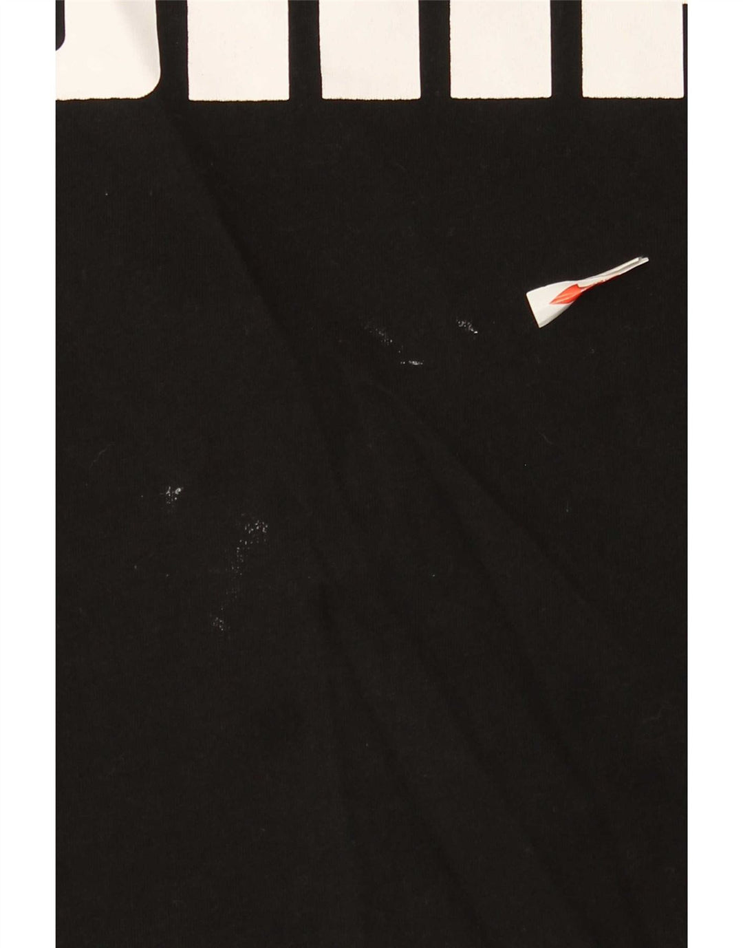 Puma T-shirt graphique pour homme, petit, noir, coton
