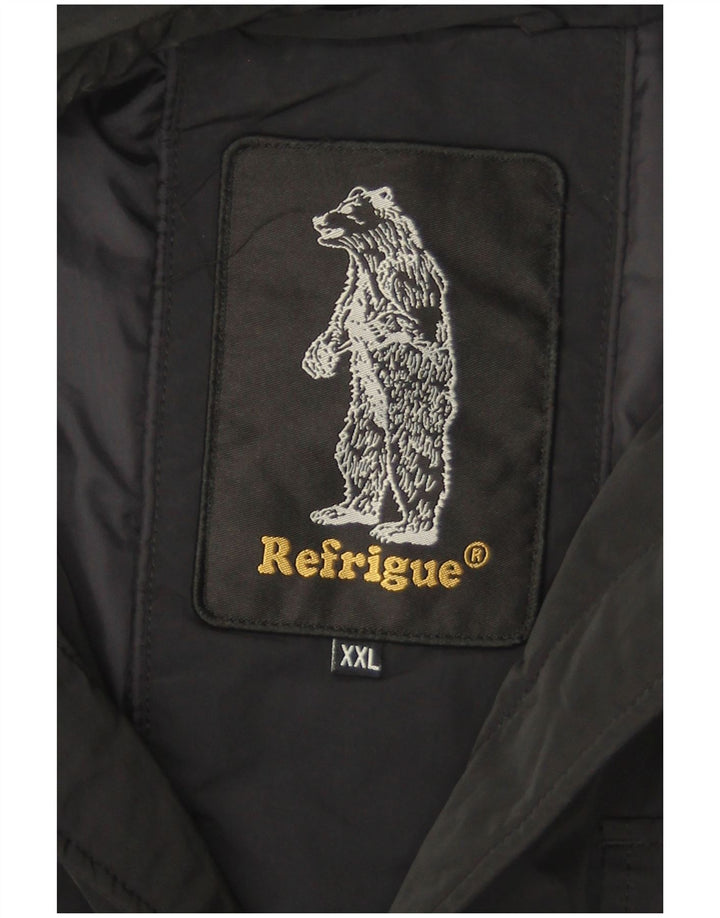 Refrigue Veste utilitaire pour homme UK 44 2XL Bleu marine Polyester